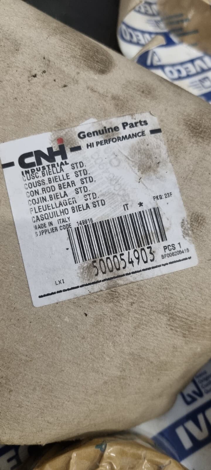 FPT IVECO Connecting Rod Bearings Set 500054903 Cursor 9