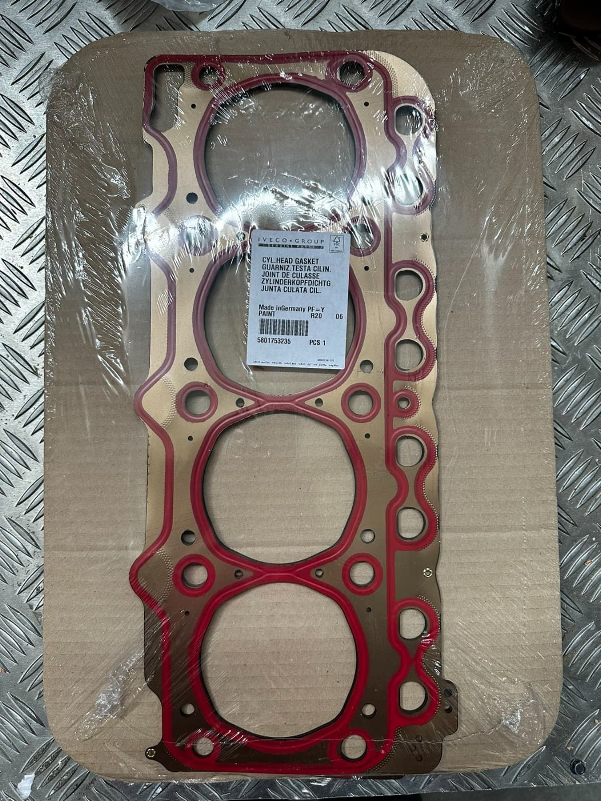 5801753235 CYL. HEAD GASKET FPT CNH F5B F5G
