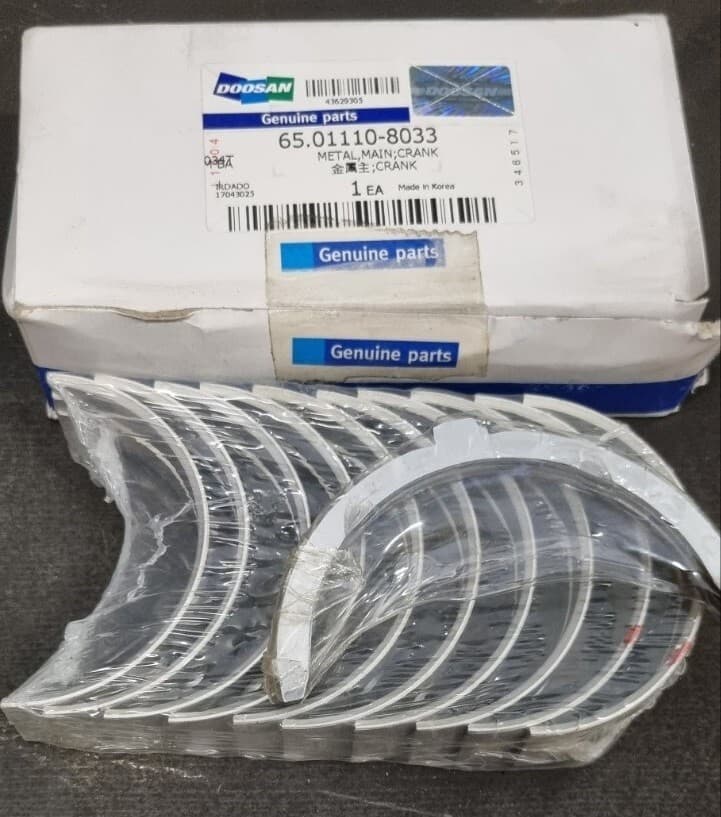 Doosan 65.01110-8033 main bearing new surplus