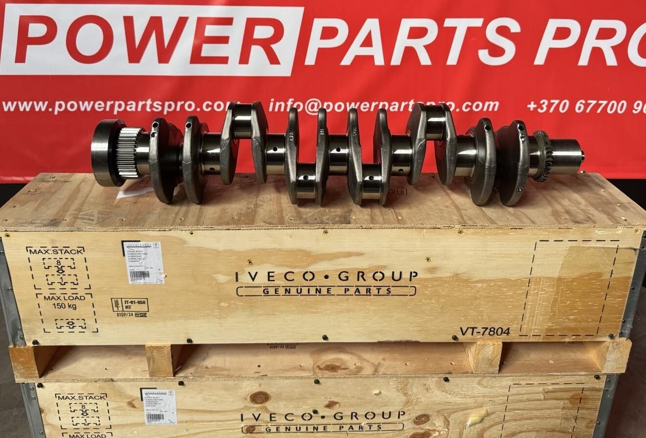 504203872 Crankshaft new genuine FPT CASE New Holland