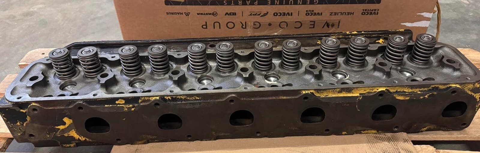 84135248 Cylinder head for CNH Genesis engines