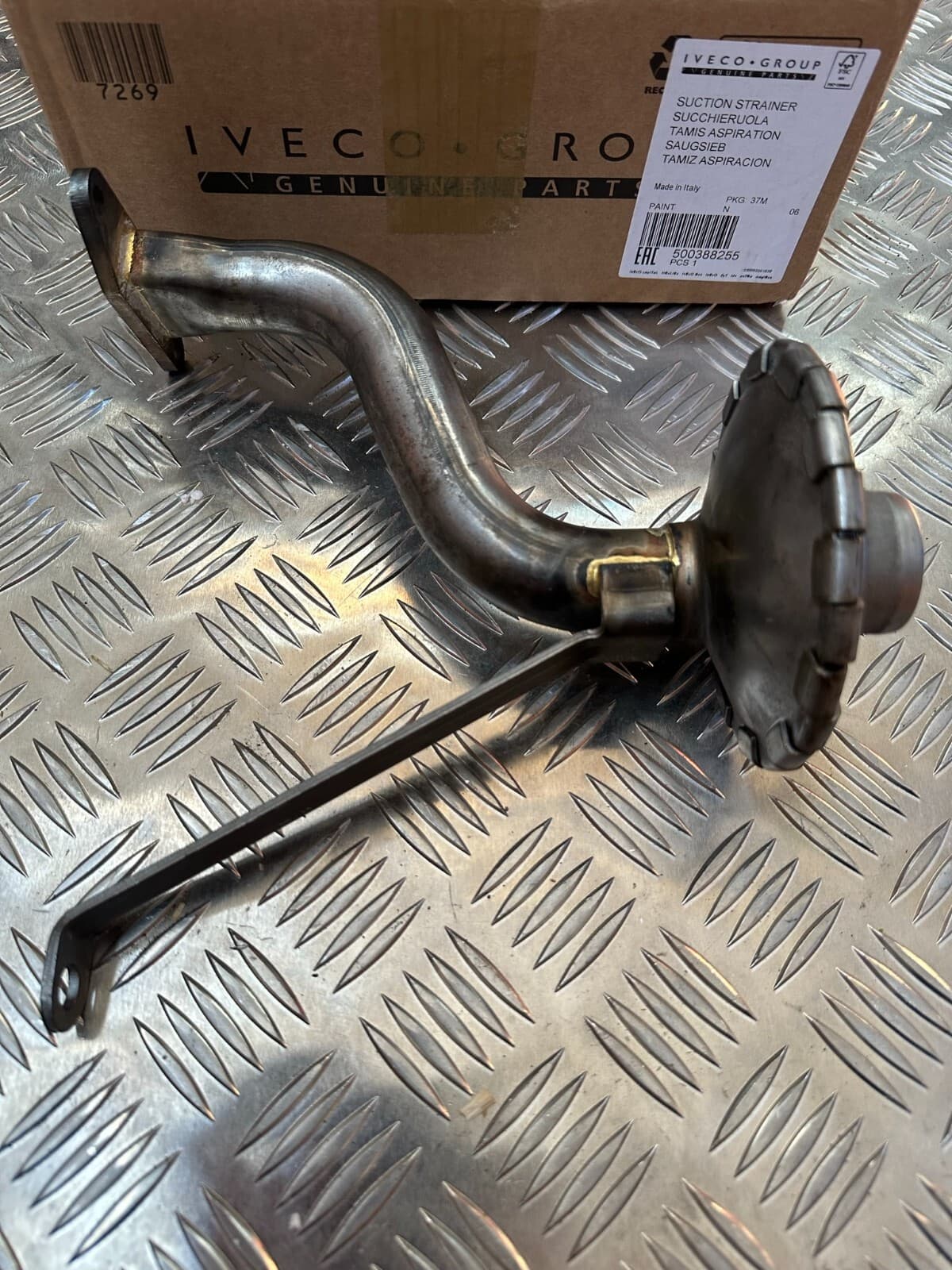 SUCTION STRAINER FPT