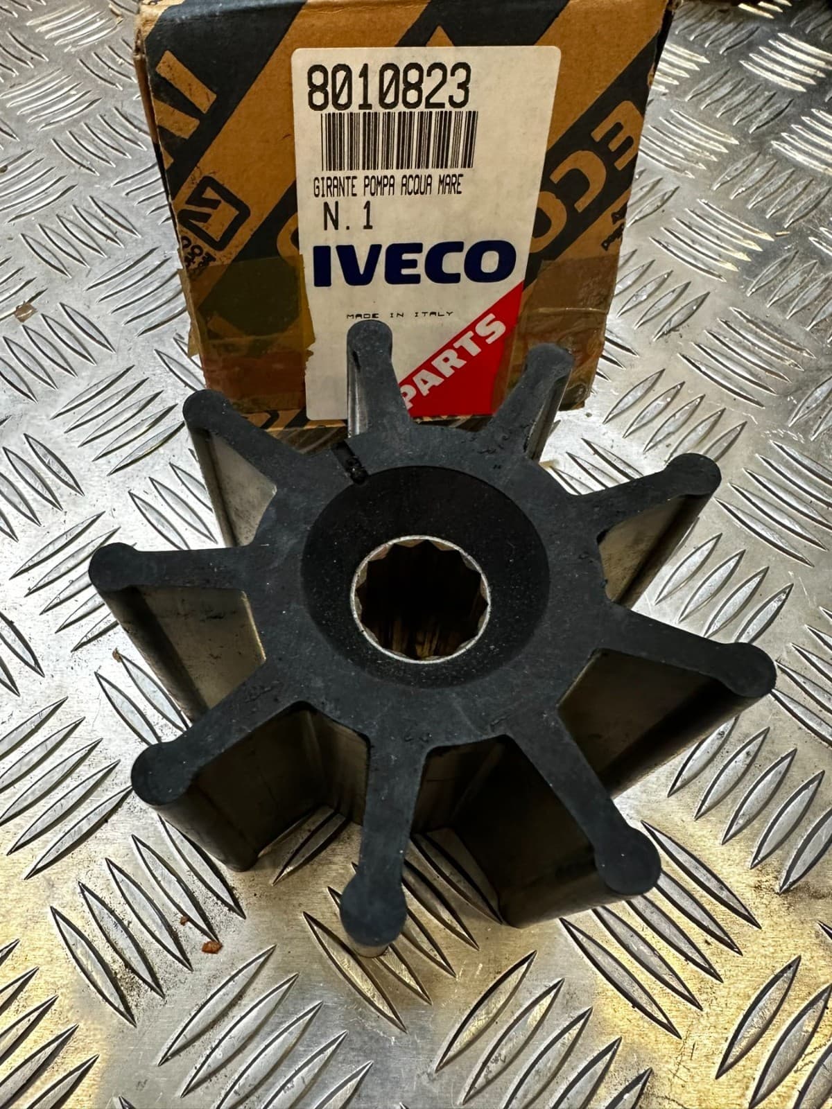 8010823 WATER PUMP IMPELL. NEW FPT CNH IVECO