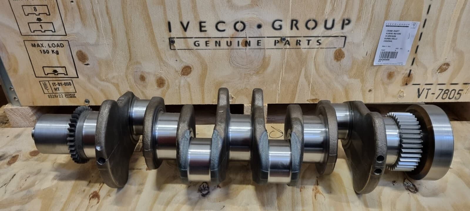 504345406 Crankshaft FPT CNH OEM NEW 2853822 NEF45