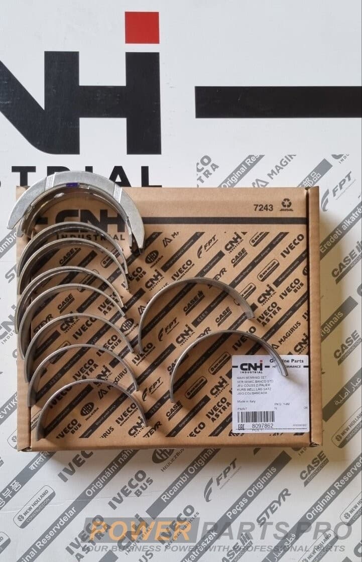 8097862 Main bearing kit FPT CNH CASE