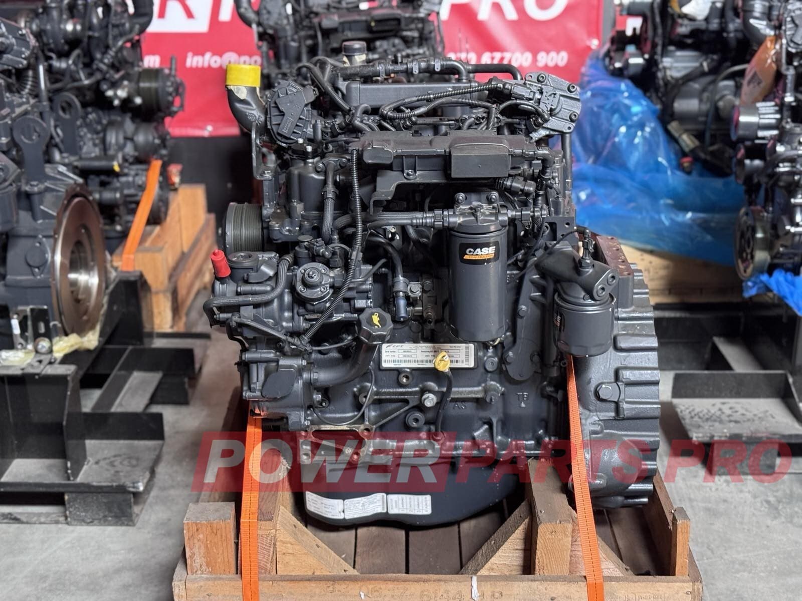 New FPT IVECO engine for 580SV 695SV B110C B110D B95C B75D Backhoe