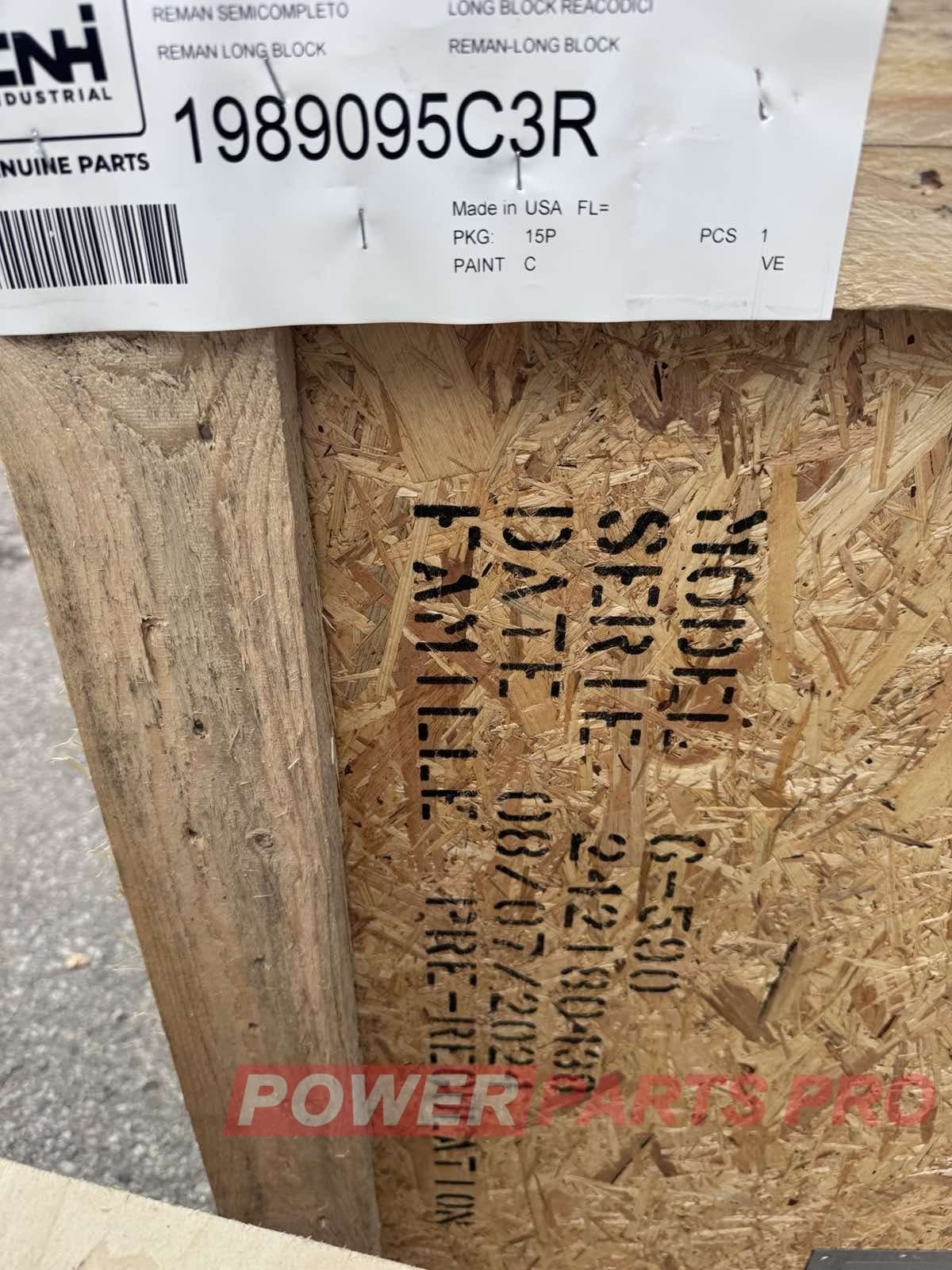 Cummins 6BT 590 Long block engine CNH CASE IH 5130 5150 5240