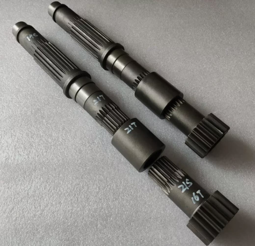 Teijin Seiki GM35VL Final drive motor shaft, coupling & sun gear