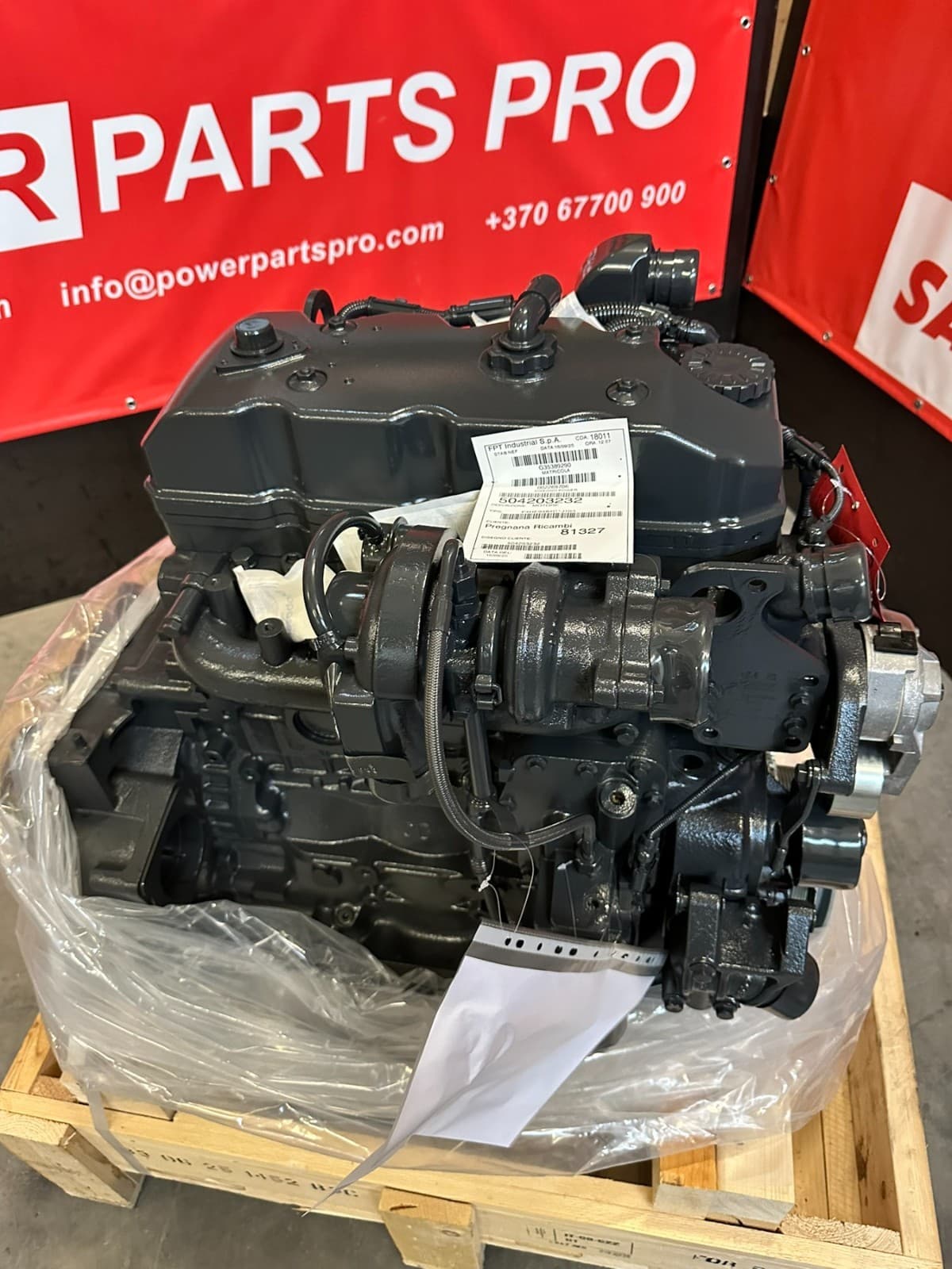 87399930 CNH CASE Engine for Backhoe FPT N45 504203232