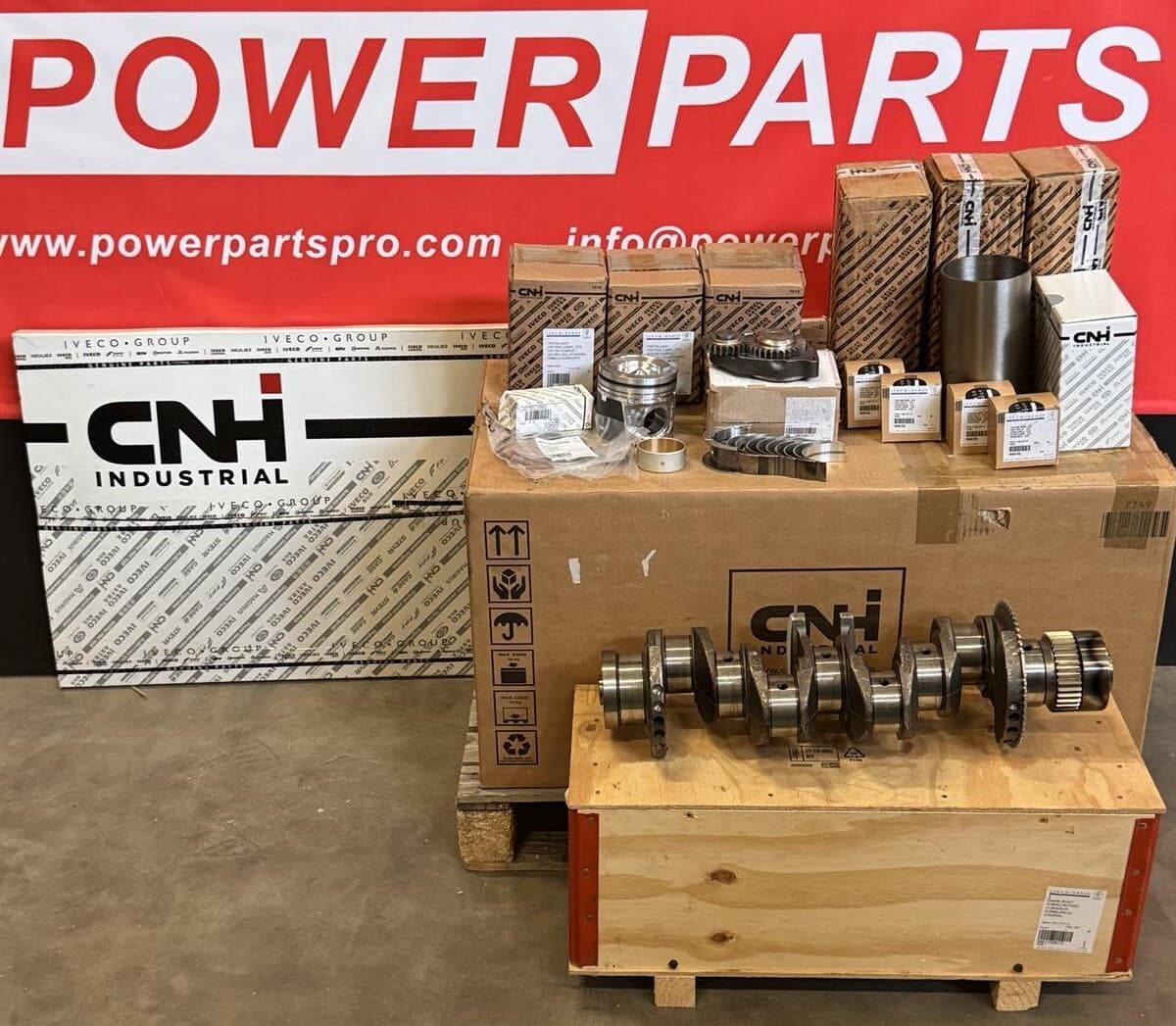 CASE New Holland track loader skidsteer FPT F32 engine rebuild kit F5C Genuine