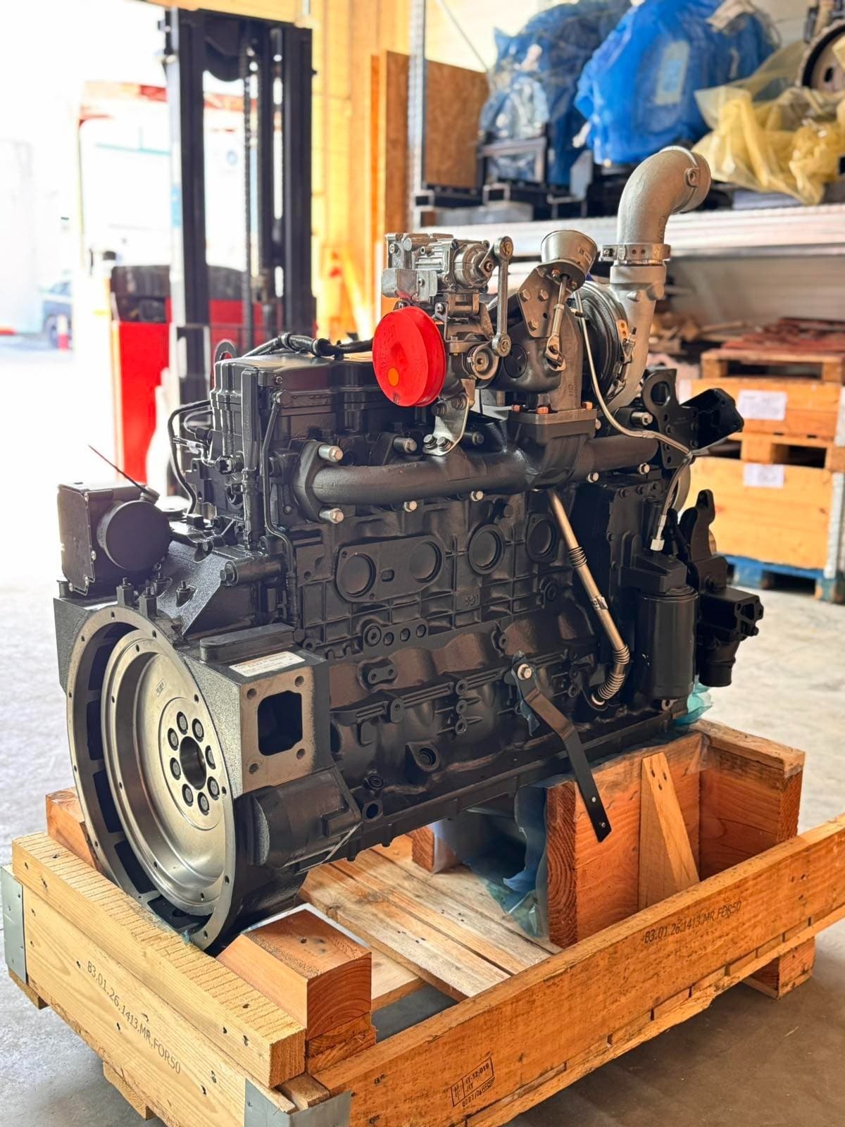 FPT Industrial N67 Complete engine for Tigercat foresty equipment F4HFE613F*B