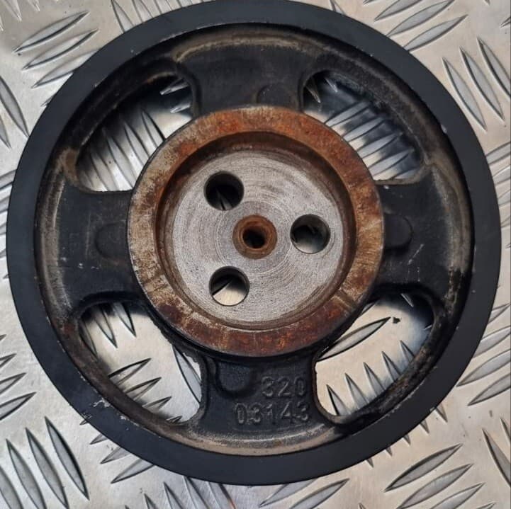 JCB CRANK SHAFT PULLEY 320/03079 320/03143